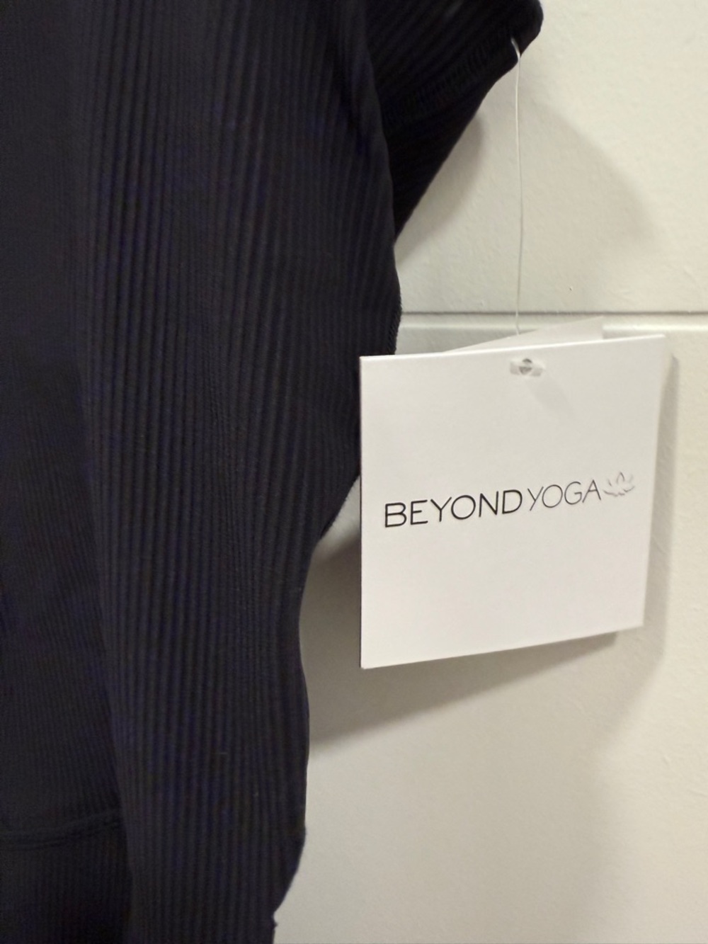 Beyond Yoga Routine Ribbed Biker Jumpsuit NWT - Picture 4 of 10